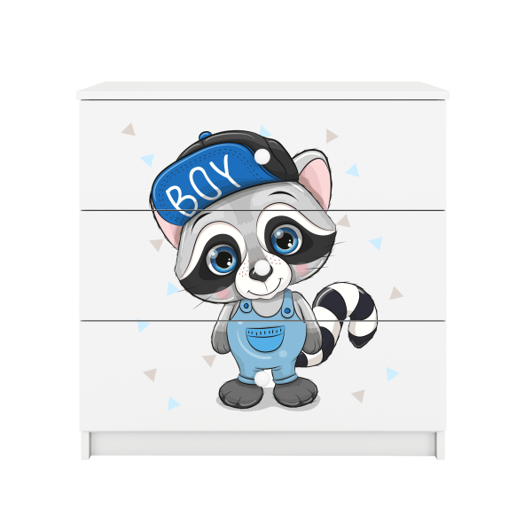 Babydreams chest of drawers – Raccoon