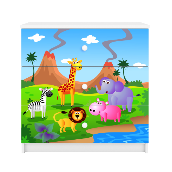 Babydreams chest of drawers – Safari