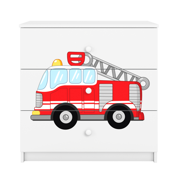 Babydreams chest of drawers – Fire Department