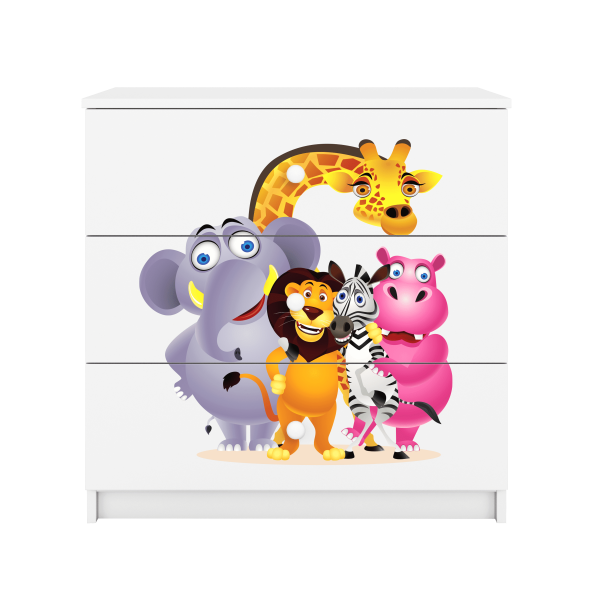 Babydreams chest of drawers – Zoo
