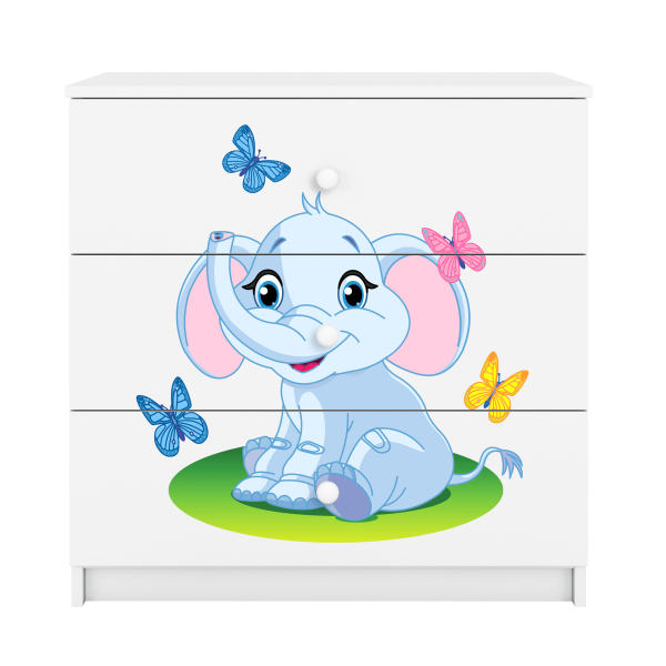 Babydreams chest of drawers – Little elephant