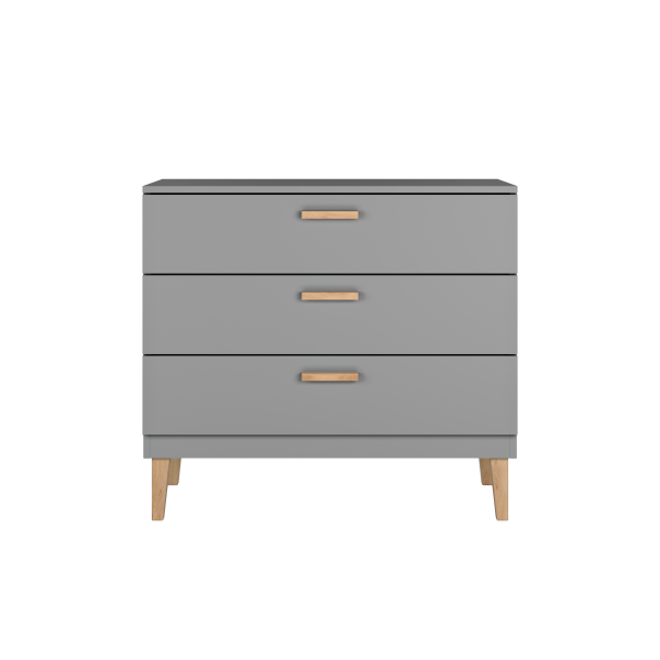 Kubi grey chest of drawers