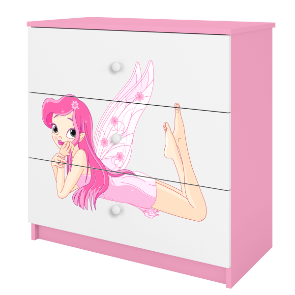 Babydreams chest of drawers – A fairy with wings