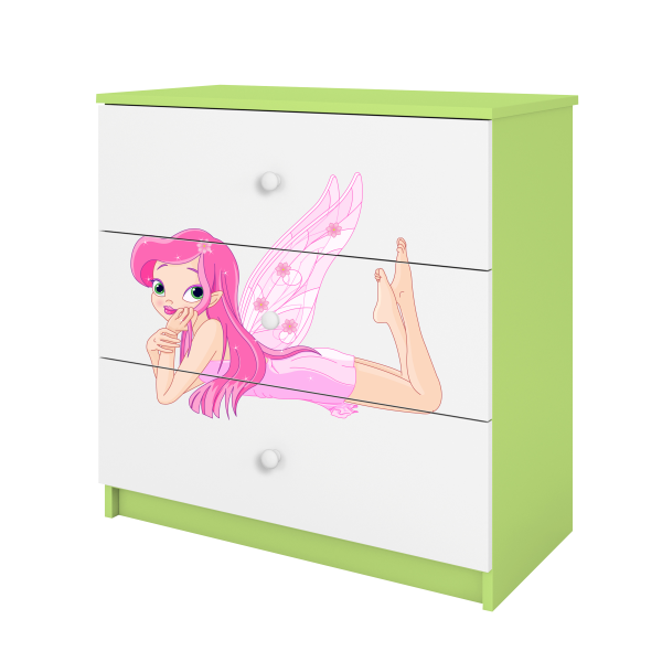 Babydreams chest of drawers – A fairy with wings