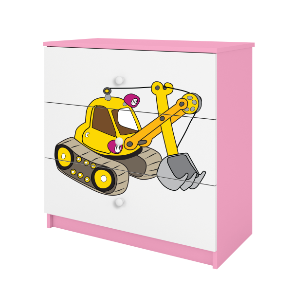 Babydreams chest of drawers – Excavator