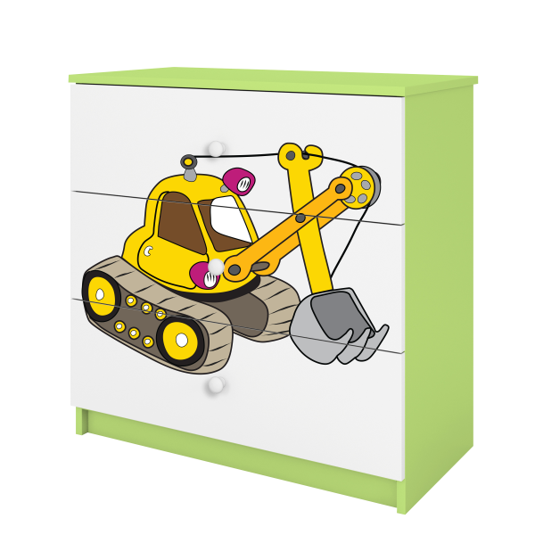 Babydreams chest of drawers – Excavator