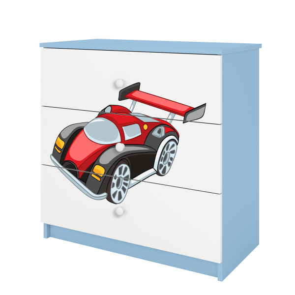 Babydreams chest of drawers – Racing car