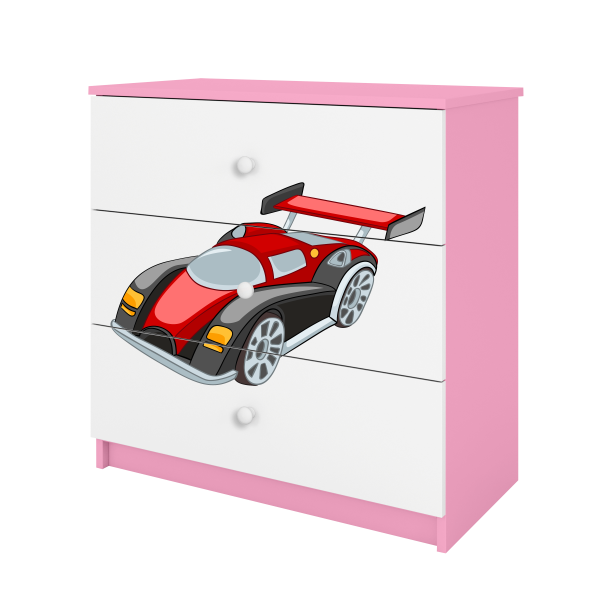 Babydreams chest of drawers – Racing car