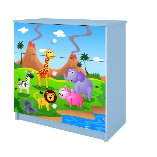 Babydreams chest of drawers – Safari