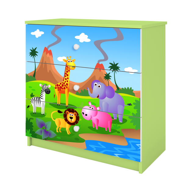 Babydreams chest of drawers – Safari