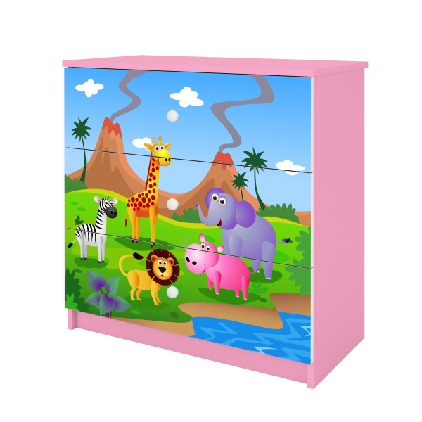 Babydreams chest of drawers – Safari