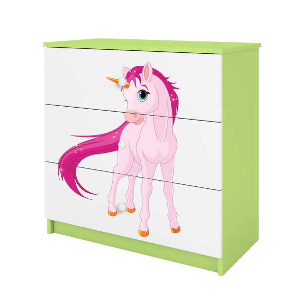 Babydreams chest of drawers – Unicorn