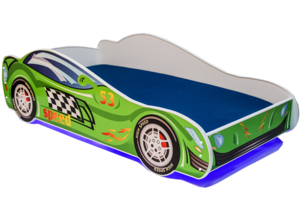 Green Speed Car Children’s Bed