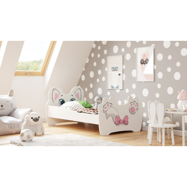 Pink Cat Children’s Bed