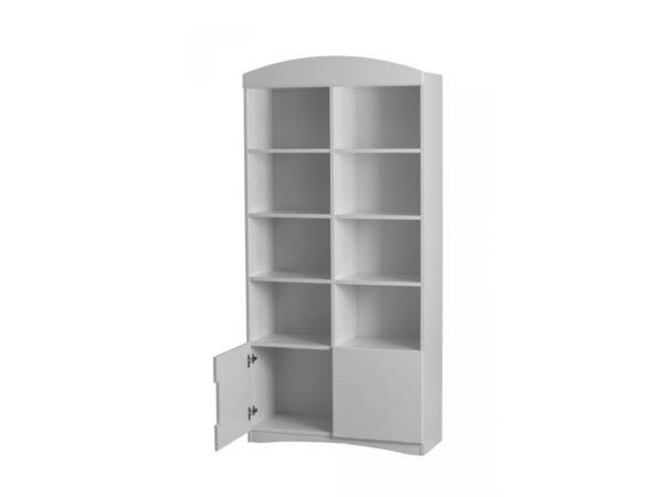 Classic double bookcase