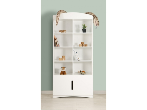 Classic double bookcase